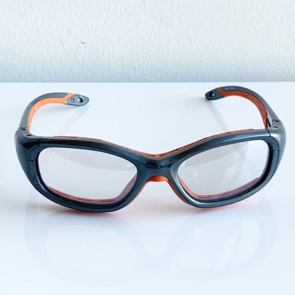 Kids Liberty Sport Slam‎ Glasses F8 Navy and Orange - with case & accessories
